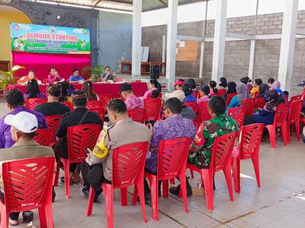 Rembuk Stunting Desa Banjarasem, Kecamatan Seririt, Tahun 2024